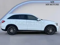 Usado Mercedes GLC220 AMG line 170 CV (125 kW) 2016 Blanco SUV