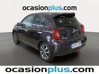 Usado Nissan Micra N-TEC 80 CV (58 kW) 2017 Negro Utilitario