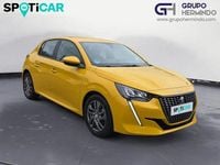 Brugt Peugeot 208 Active 100 HK (73 kW) 2021 Gul Hatchback