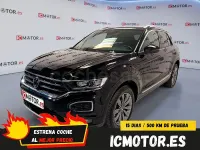 Usado VW T-Roc Sportline 150 CV (110 kW) 2022 Negro SUV