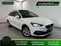 Usado Seat Leon Style 150 CV (110 kW) 2021 Blanco Familiar
