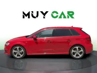 Usado Audi A3 Sportback S-Line 116 CV (85 kW) 2018 Rojo Utilitario