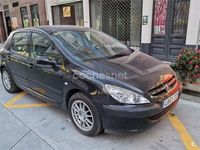 Usado Peugeot 307 110 CV (80 kW) 2003 Negro Berlina
