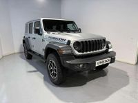 Usado Jeep Wrangler Unlimited Rubicon 272 CV (200 kW) 2024 Plateado SUV