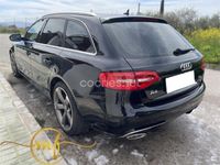 Usado Audi A4 S-Line 204 CV (150 kW) 2014 Negro Familiar