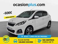 Usado Peugeot 108 Allure 82 CV (60 kW) 2018 Blanco Berlina
