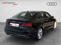 Usado Audi A3 S-Line 116 CV (85 kW) 2020 Negro mito (metalizado) Berlina