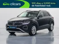Usado VW T-Roc Life 110 CV (80 kW) 2022 Negro SUV