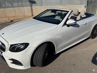 Usado Mercedes E220 170 CV (125 kW) 2018 Blanco Descapotable