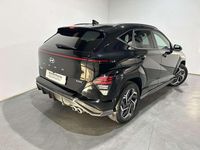 Usado Hyundai Kona N Line 129 CV (94 kW) 2024 Negro SUV