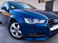 Usado Audi A3 S-Line 105 CV (77 kW) 2013 Azul Berlina