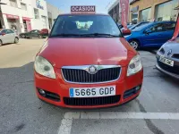Usado Skoda Fabia SportLine 105 CV (77 kW) 2009 Rojo Utilitario