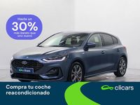 Usado Ford Focus ST-Line 125 CV (91 kW) 2022 Azul Berlina