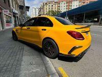 Usado Mercedes C63 AMG AMG 510 CV (375 kW) 2017 Amarillo Berlina