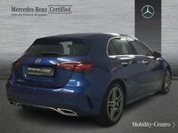 Usado Mercedes A180 AMG line 116 CV (85 kW) 2024 Azul espectra Berlina