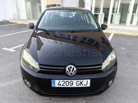 Usado VW Golf VI Highline 140 CV (102 kW) 2009 Negro Utilitario