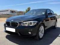 Usado BMW 116 Efficient Dynamics 116 CV (85 kW) 2015 Negro Utilitario