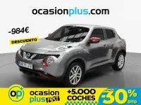 Käytetty Nissan Juke N-Connecta 115 HP (84 kW) 2016 Harmaa Katumaasturi