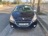 Usado Peugeot 208 Style 82 CV (60 kW) 2015 Azul Utilitario