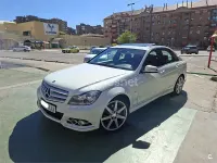 Usado Mercedes C220 Edition 170 CV (125 kW) 2012 Blanco Berlina