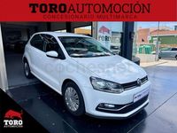 Usado VW Polo Advance 75 CV (55 kW) 2017 Blanco Berlina