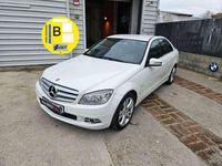 Usado Mercedes C200 Avantgarde 136 CV (100 kW) 2009 Blanco Berlina