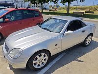 Usado Mercedes SLK230 193 CV (141 kW) 1997 Gris / plata Descapotable