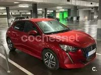 Usado Peugeot 208 Allure 110 CV (80 kW) 2019 Rojo Utilitario