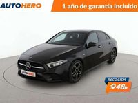 Usado Mercedes A200 AMG line 165 CV (121 kW) 2022 Negro Berlina