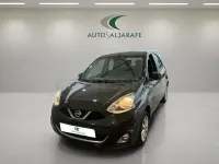 Usado Nissan Micra Tekna 80 CV (58 kW) 2015 Negro Utilitario
