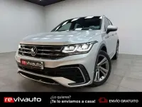 Usado VW Tiguan R-line 150 CV (110 kW) 2021 Gris SUV
