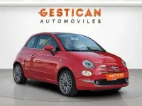 Usado Fiat 500C Lounge 69 CV (50 kW) 2017 Rojo Descapotable