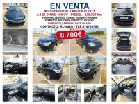 Usado Mitsubishi Outlander Motion 150 CV (110 kW) 2013 Azul SUV