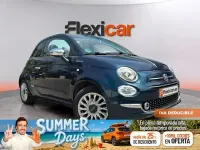 Usado Fiat 500C Dolcevita 71 CV (52 kW) 2021 Azul Descapotable