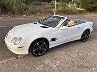 Usado Mercedes SL500 306 CV (225 kW) 2003 Blanco Descapotable