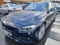 Usado BMW 318 Sport Line 150 CV (110 kW) 2016 Azul Berlina