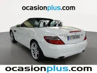 Usado Mercedes SLK200 184 CV (135 kW) 2014 Blanco Descapotable