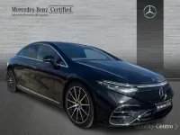 Usado Mercedes EQS450+ Edition 264 kW (360 CV) 2024 Negro obsidiana Berlina