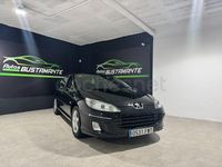 Usado Peugeot 407 Premium 136 CV (100 kW) 2007 Negro Berlina