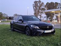 Usado Mercedes C180 156 CV (114 kW) 2018 Negro Familiar
