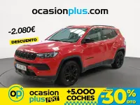 Usado Jeep Compass Night Eagle 130 CV (95 kW) 2022 Rojo SUV