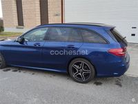 Usado Mercedes C200 150 CV (110 kW) 2019 Azul Familiar