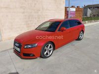 Usado Audi A4 S-Line 170 CV (125 kW) 2008 Rojo Familiar