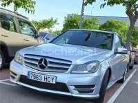 Usado Mercedes C200 Elegance 136 CV (100 kW) 2011 Gris / plata Berlina