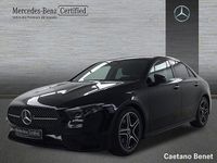 Usado Mercedes A180 AMG line 136 CV (100 kW) 2024 Negro Berlina
