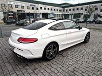 Usado Mercedes C300 AMG line 245 CV (180 kW) 2017 Blanco Coupe