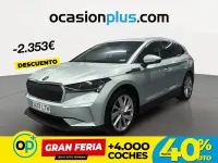 Usado Skoda Enyaq iV 150 kW (204 CV) 2021 Gris SUV