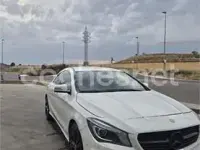 Usado Mercedes CLA200 136 CV (100 kW) 2014 Blanco Coupe