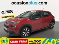 Usado Citroën C3 Feel 110 CV (80 kW) 2019 Rojo Utilitario