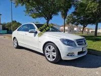 Usado Mercedes C200 Avantgarde 122 CV (89 kW) 2009 Blanco Berlina